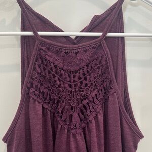 Elegant Purple Women's Top